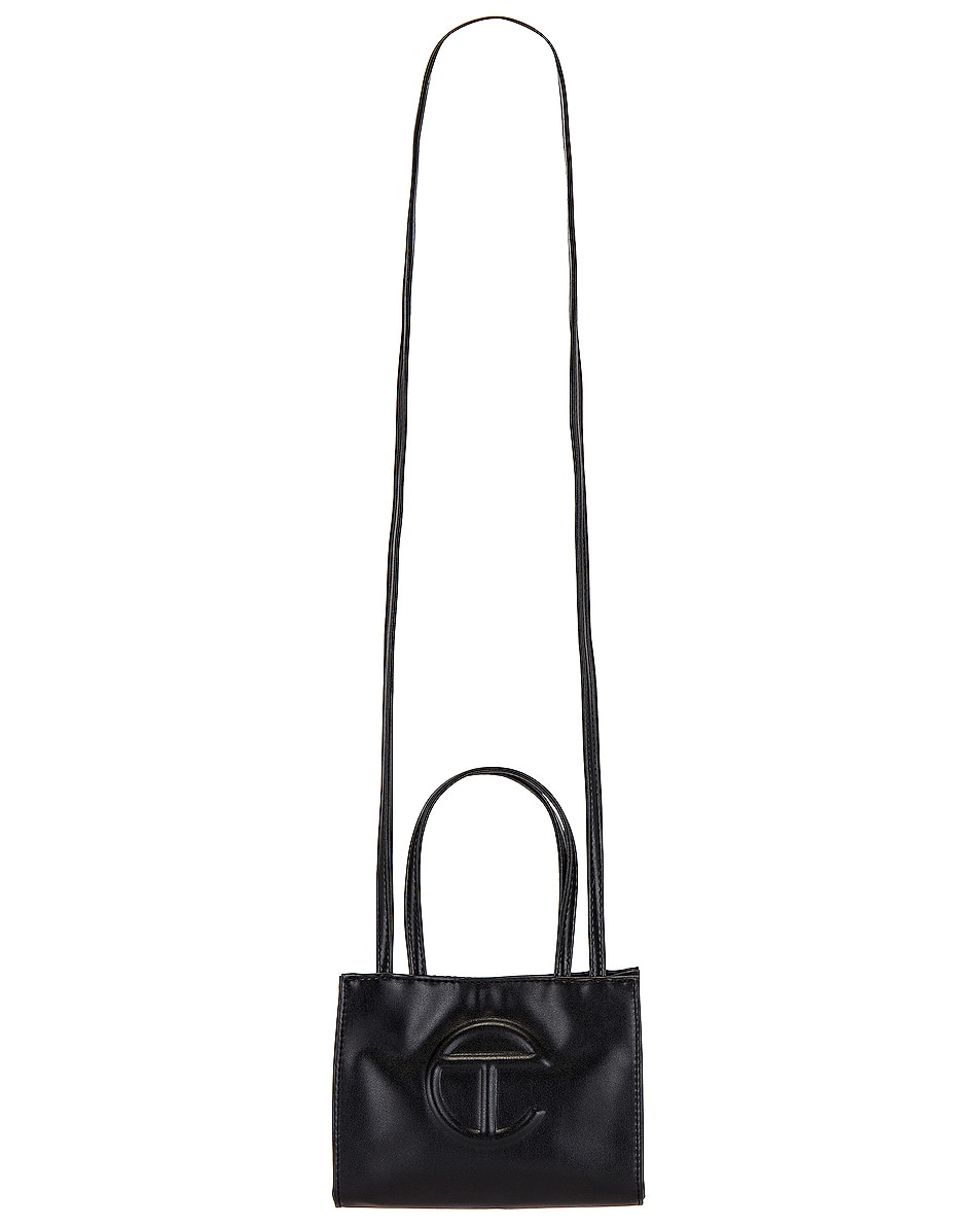 Telfar Small Shopper Bag in Black | FWRD