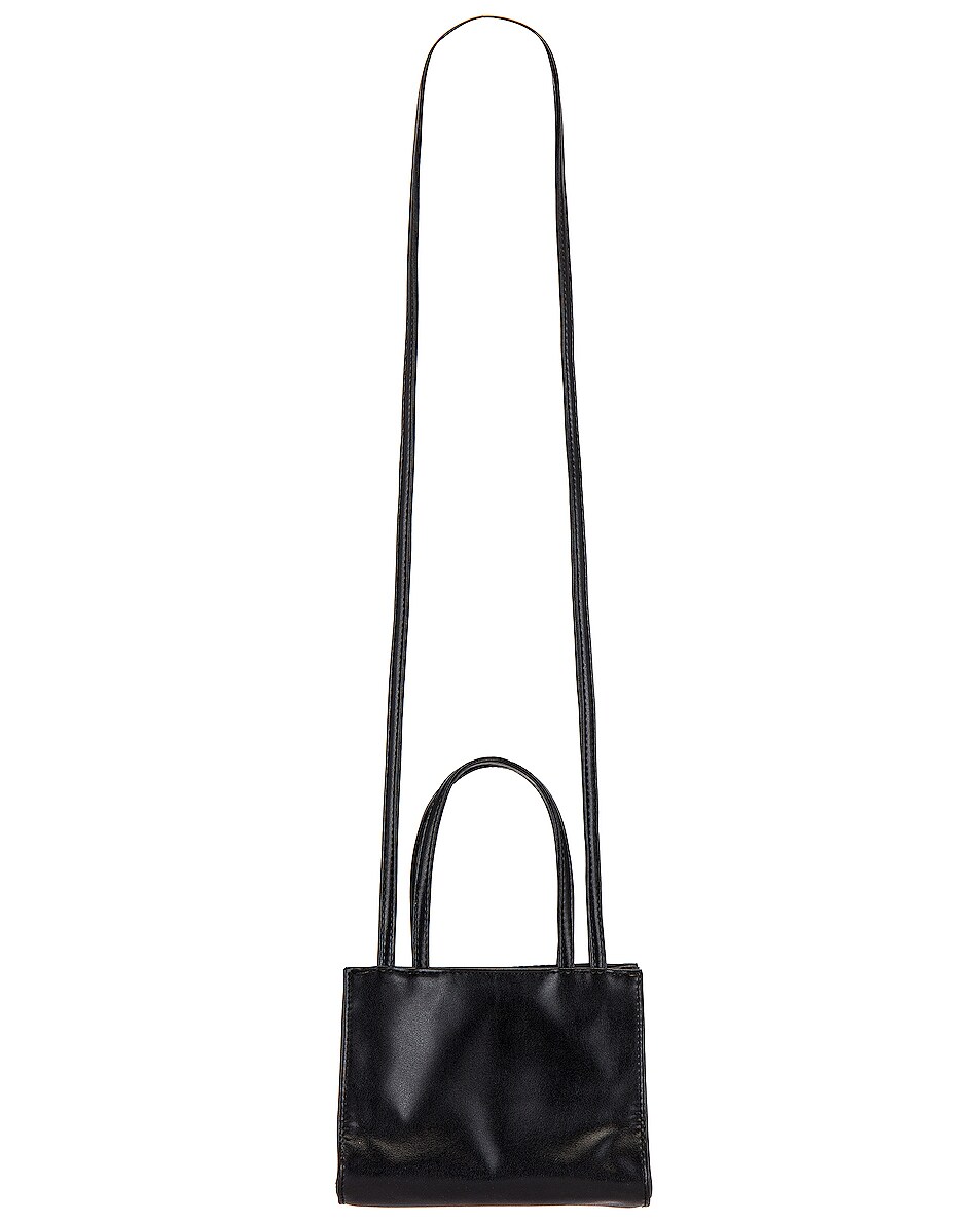 Telfar Small Shopper Bag in Black | FWRD