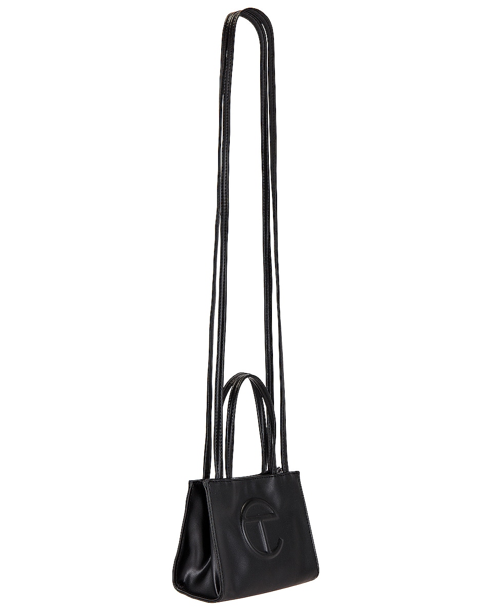 Telfar Small Shopper Bag in Black | FWRD