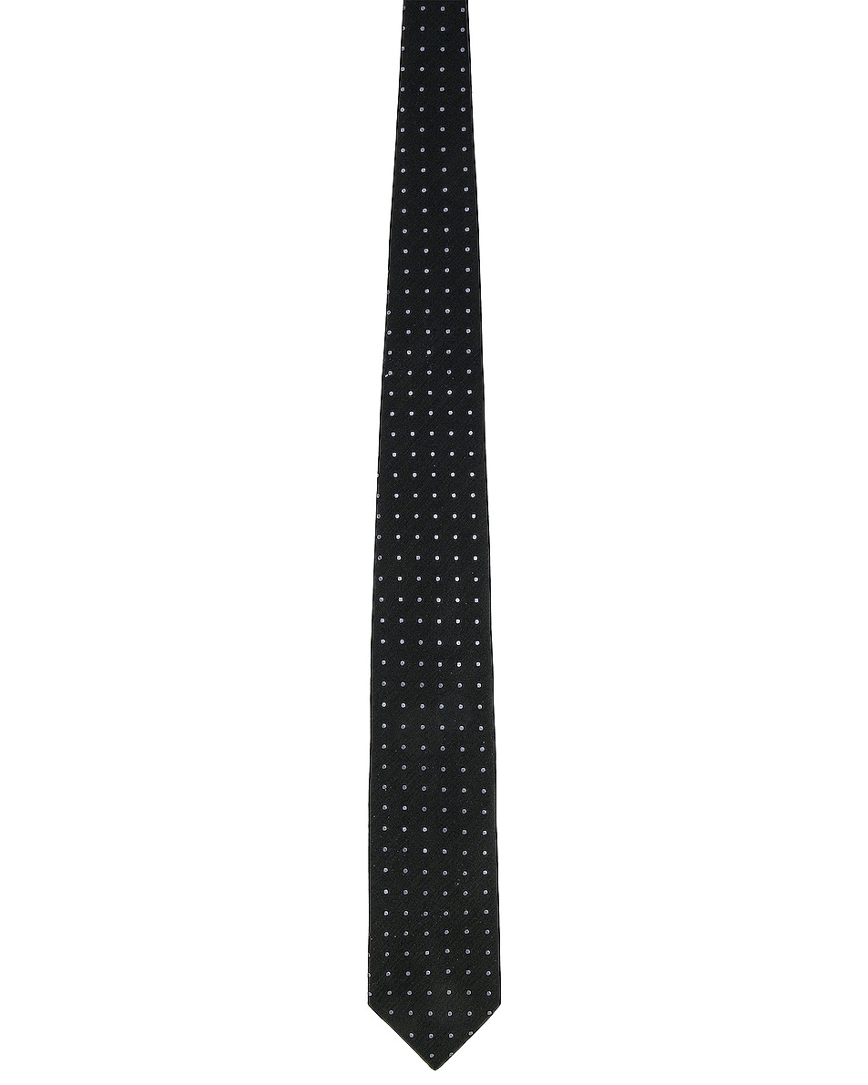 Image 1 of TOM FORD Classic Tie in Black Dot