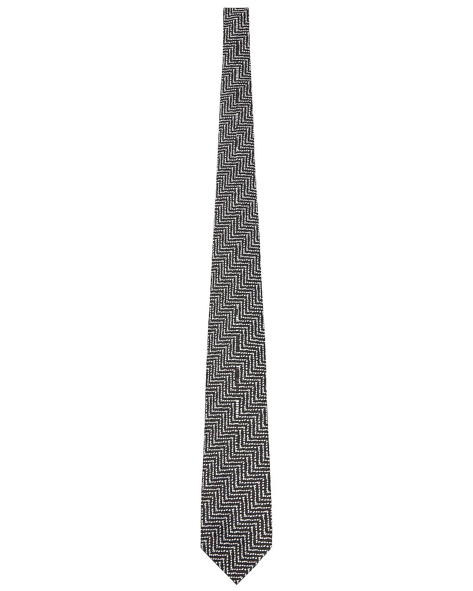 Image 1 of TOM FORD Classic Tie in Black Stripe