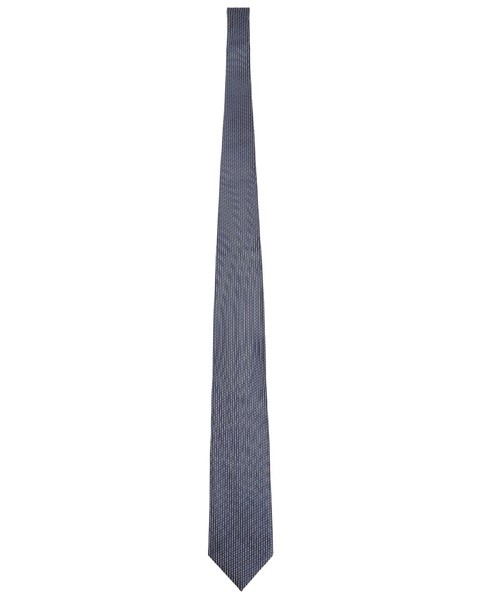 Image 1 of TOM FORD Tie in Avian Blue