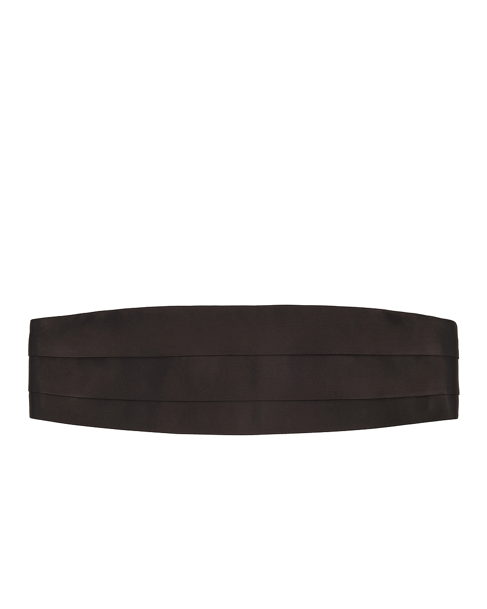 Image 1 of TOM FORD Satin Cummerbund in Black