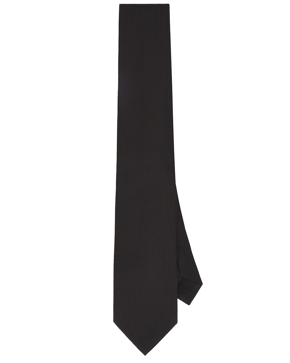 Image 1 of TOM FORD Silk Tie in Black