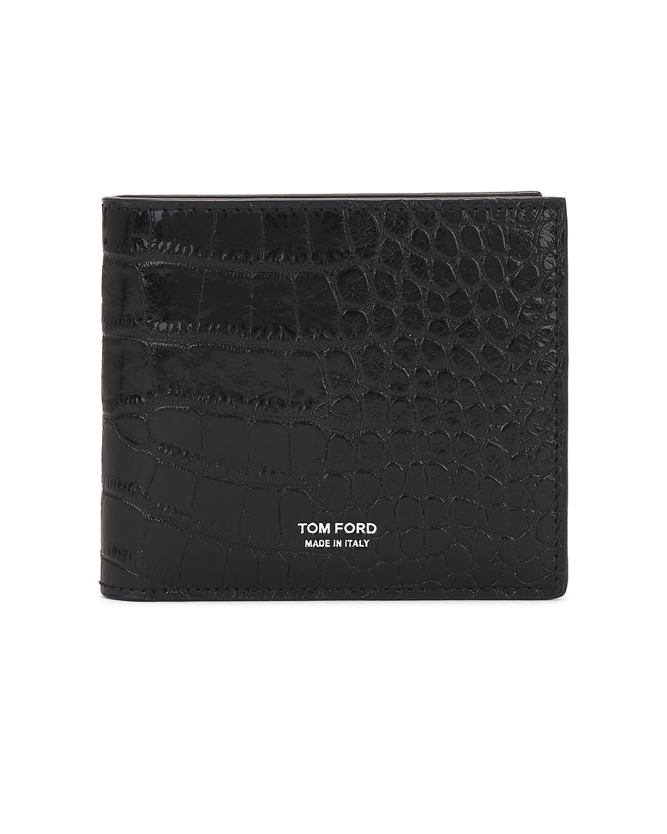 Image 1 of TOM FORD Classic Bifold Wallet in Black