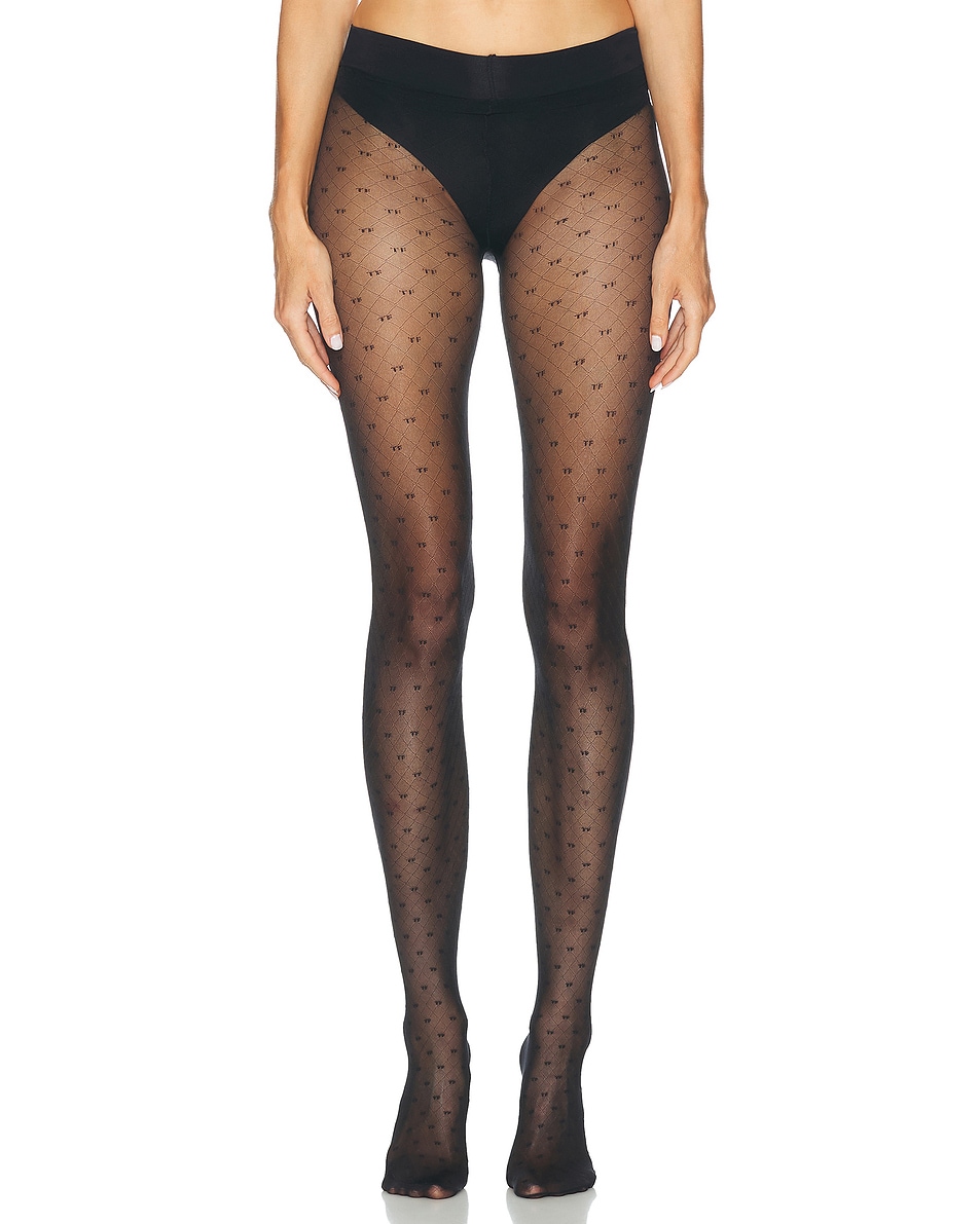 Stretch Nylon TF Monogram Tight
