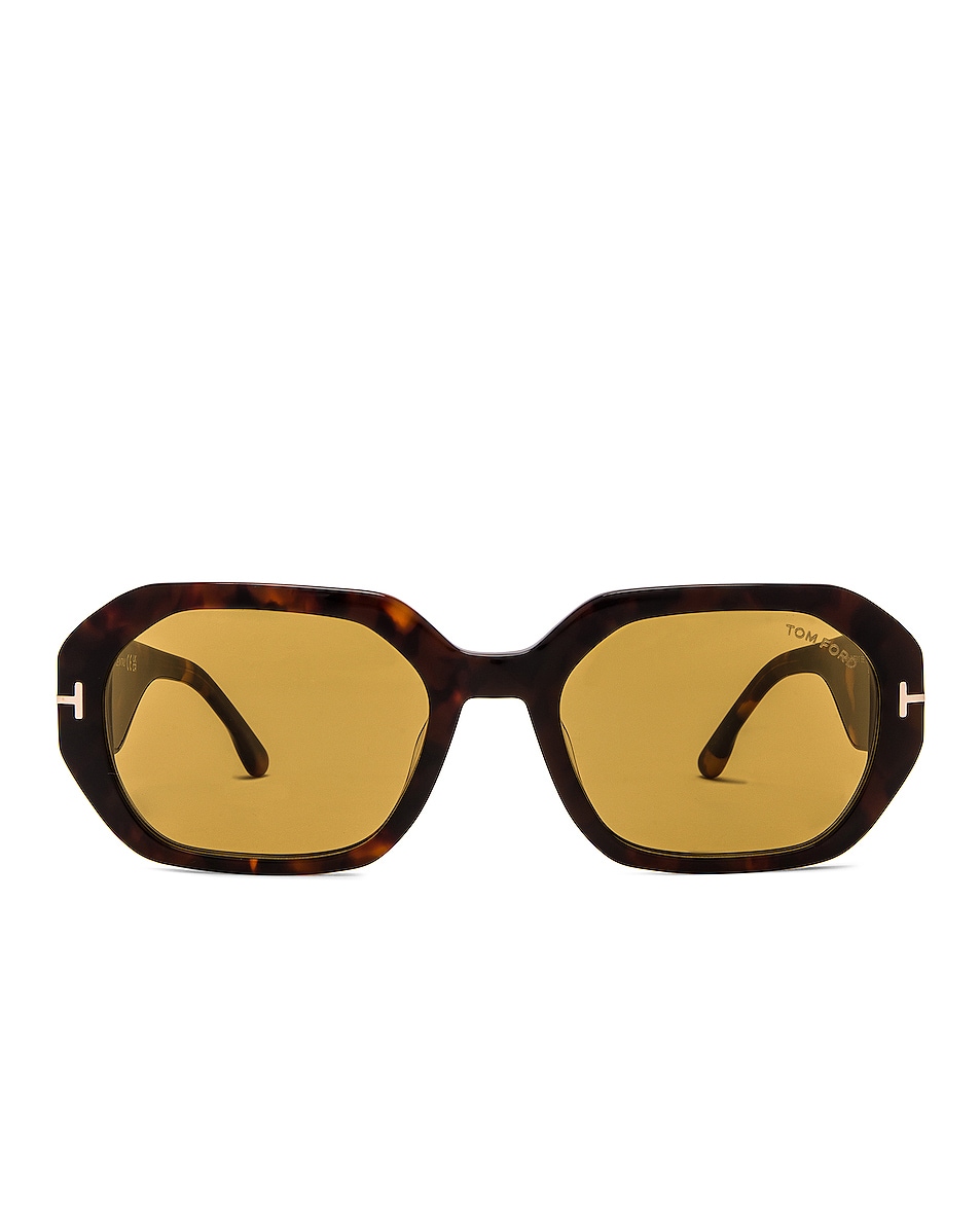 Image 1 of TOM FORD Veronique Sunglasses in Brown