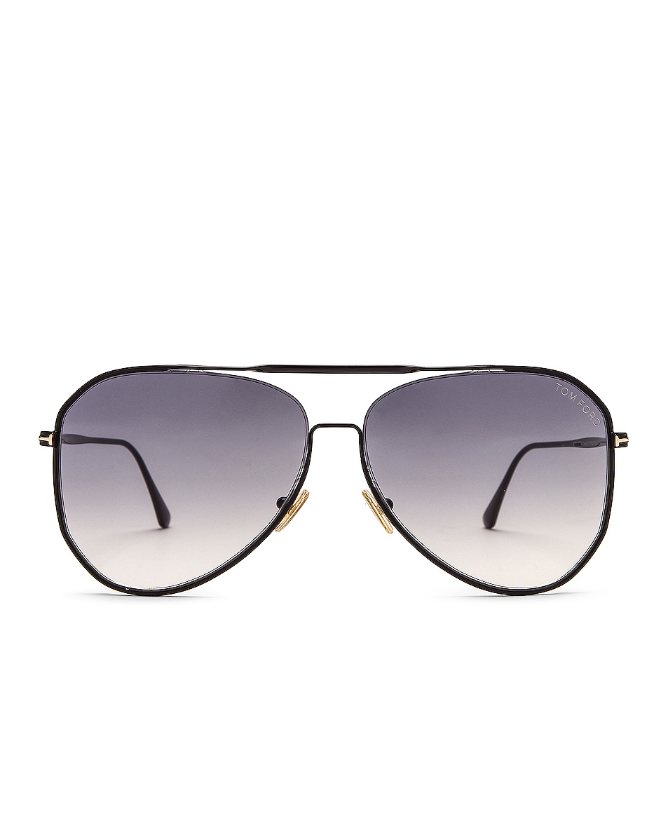 Image 1 of TOM FORD Charles Sunglasses in Black & Grey