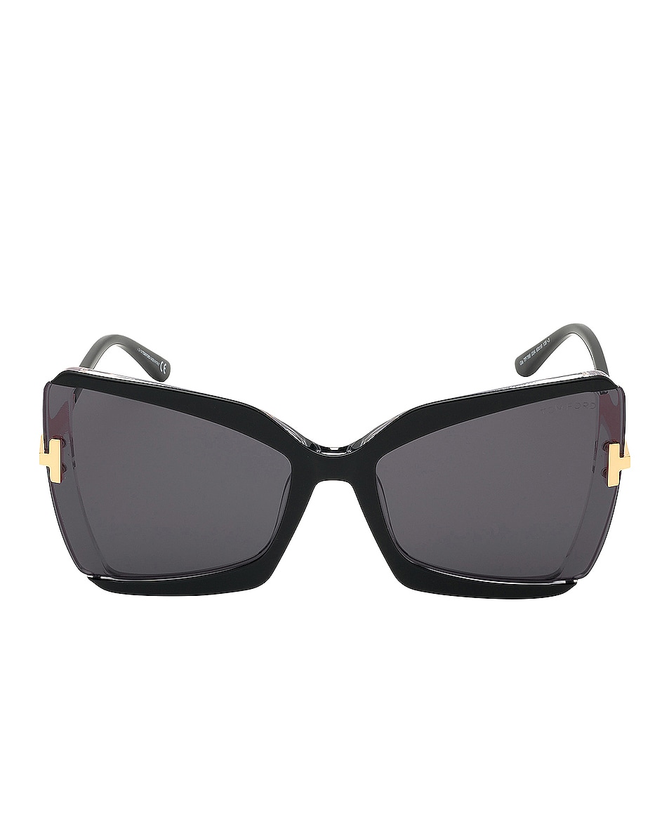 Image 1 of TOM FORD Gia Sunglasses in Black