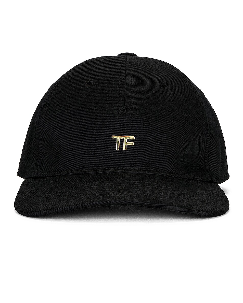 Image 1 of TOM FORD Baseball Cap in Black