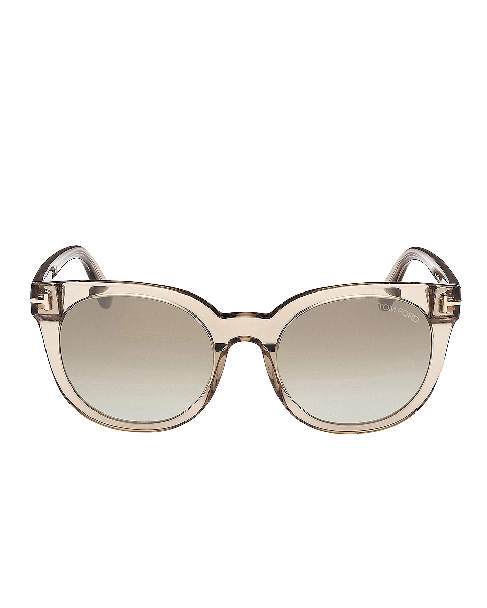 Image 1 of TOM FORD Moira Sunglasses in Transparent Oyster