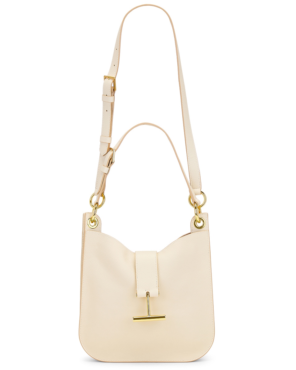 Image 1 of TOM FORD Tara Small Crossbody in Cream