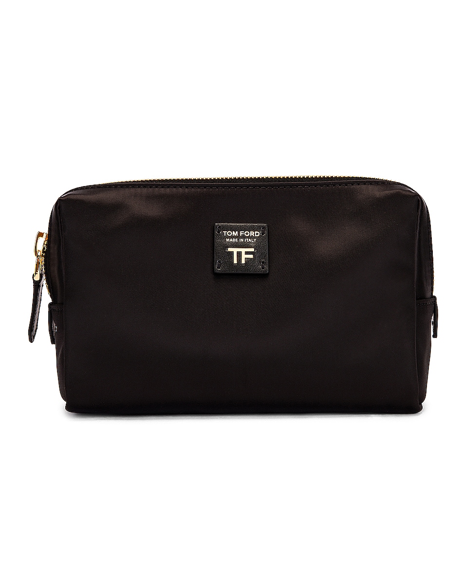 Image 1 of TOM FORD Nylon Small Pouch in Black