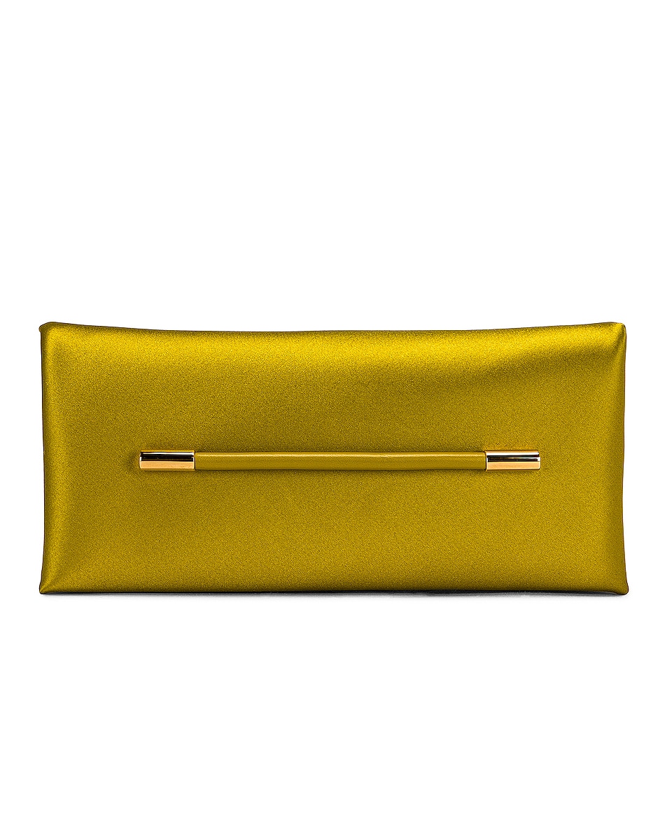 Image 1 of TOM FORD Ava Clutch in Chartreuse