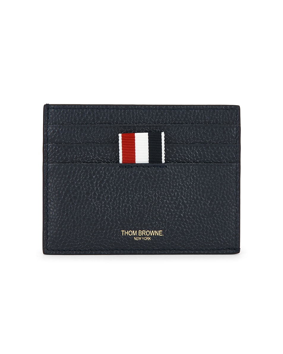 Image 1 of Thom Browne Card Holder in Navy