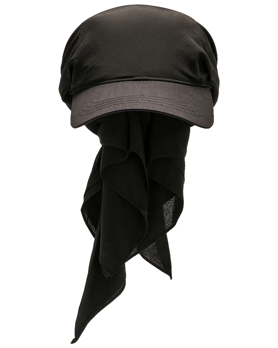 Image 1 of Toteme Knot Cap in Black