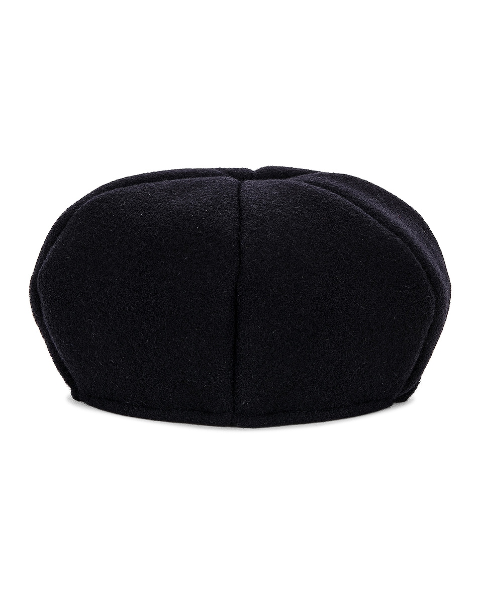 Image 1 of Toteme Soft Felted Beret in Navy