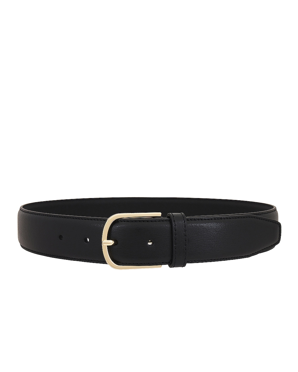 Image 1 of Toteme Bold Trouser Belt in Black