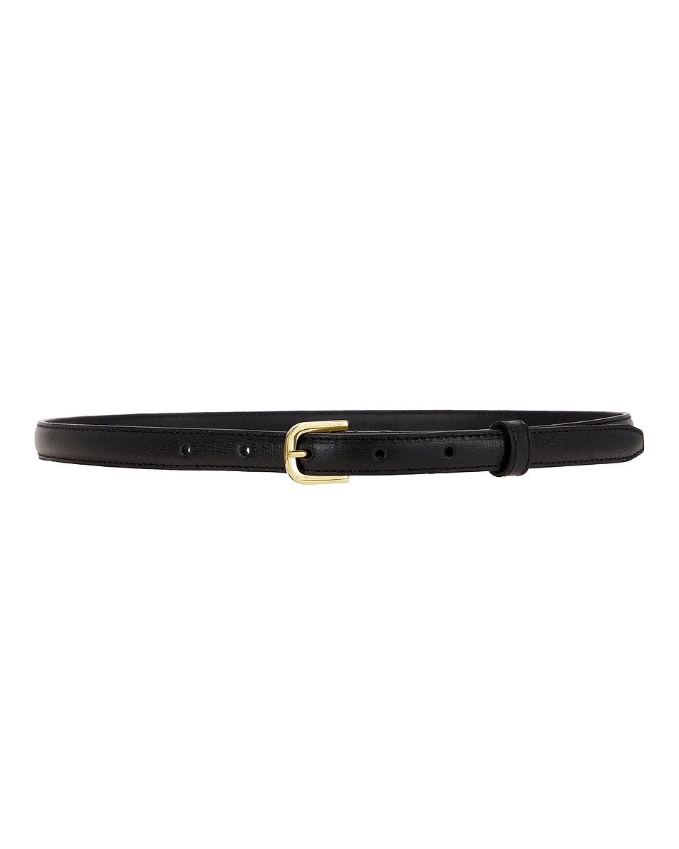 Image 1 of Toteme Thin Trouser Belt in Black