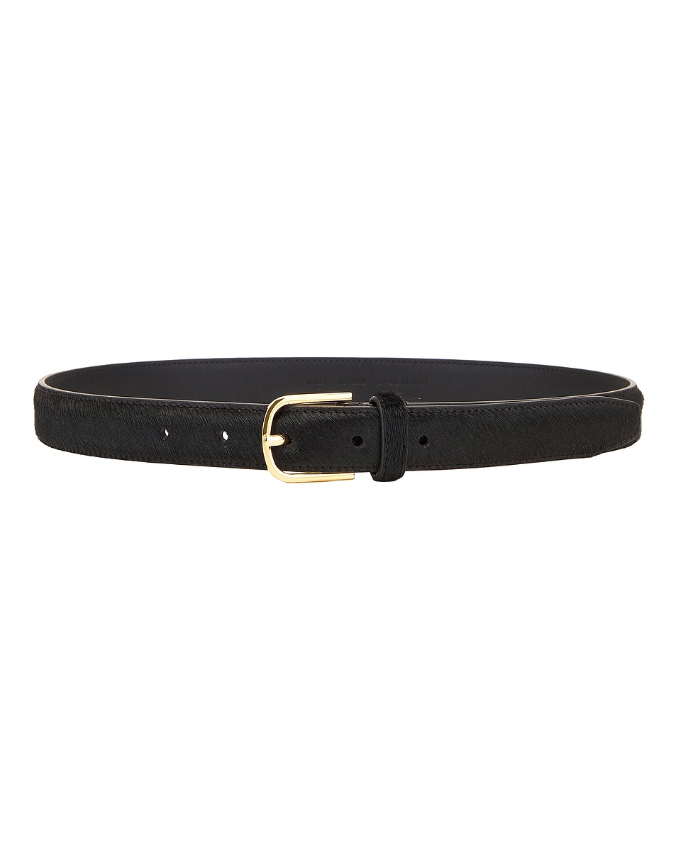 Image 1 of Toteme Pony Hair Belt in Black