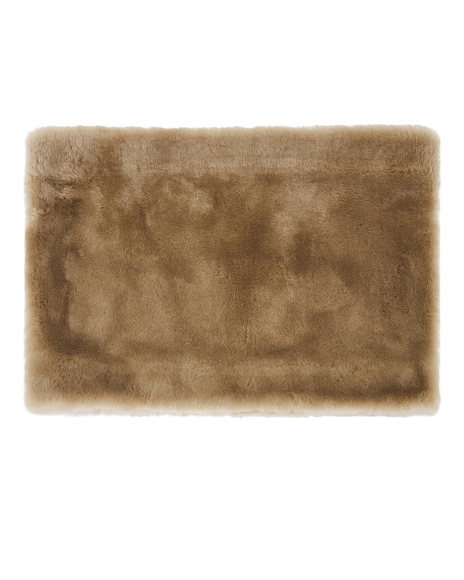 Image 1 of Toteme Plush Shearling Muff in Rye