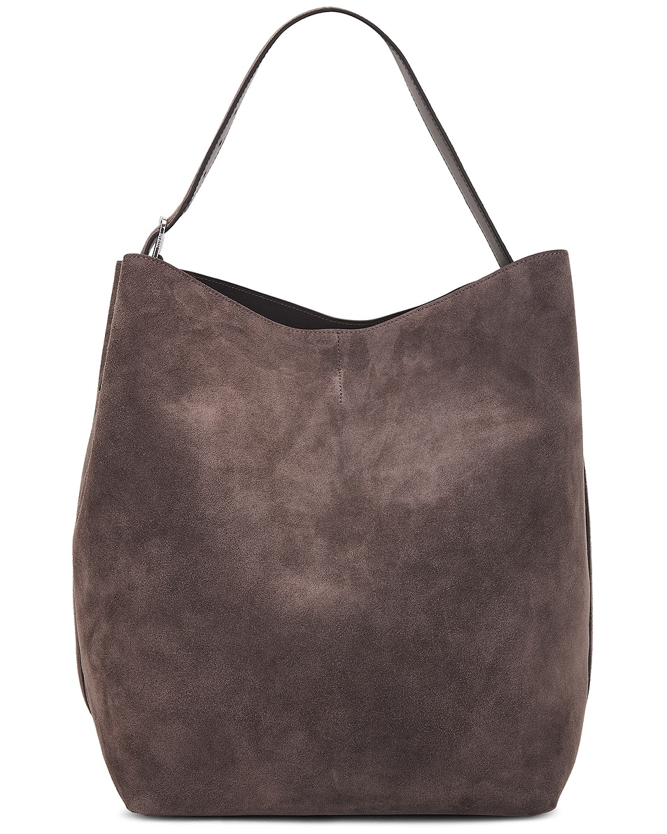 Image 1 of Toteme Belted Tote Bag in Granite