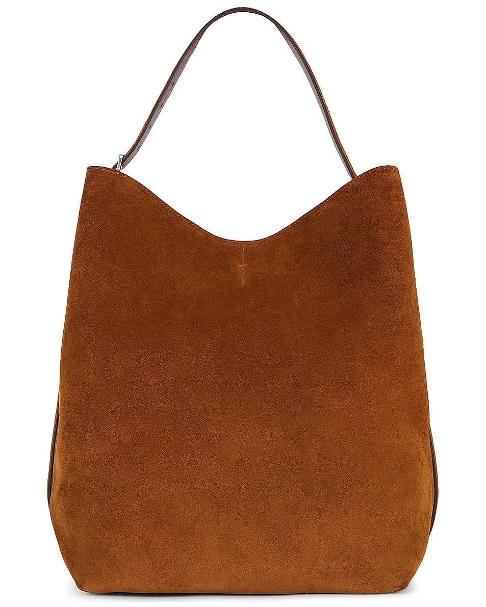 Image 1 of Toteme Belted Tote Bag in Tan