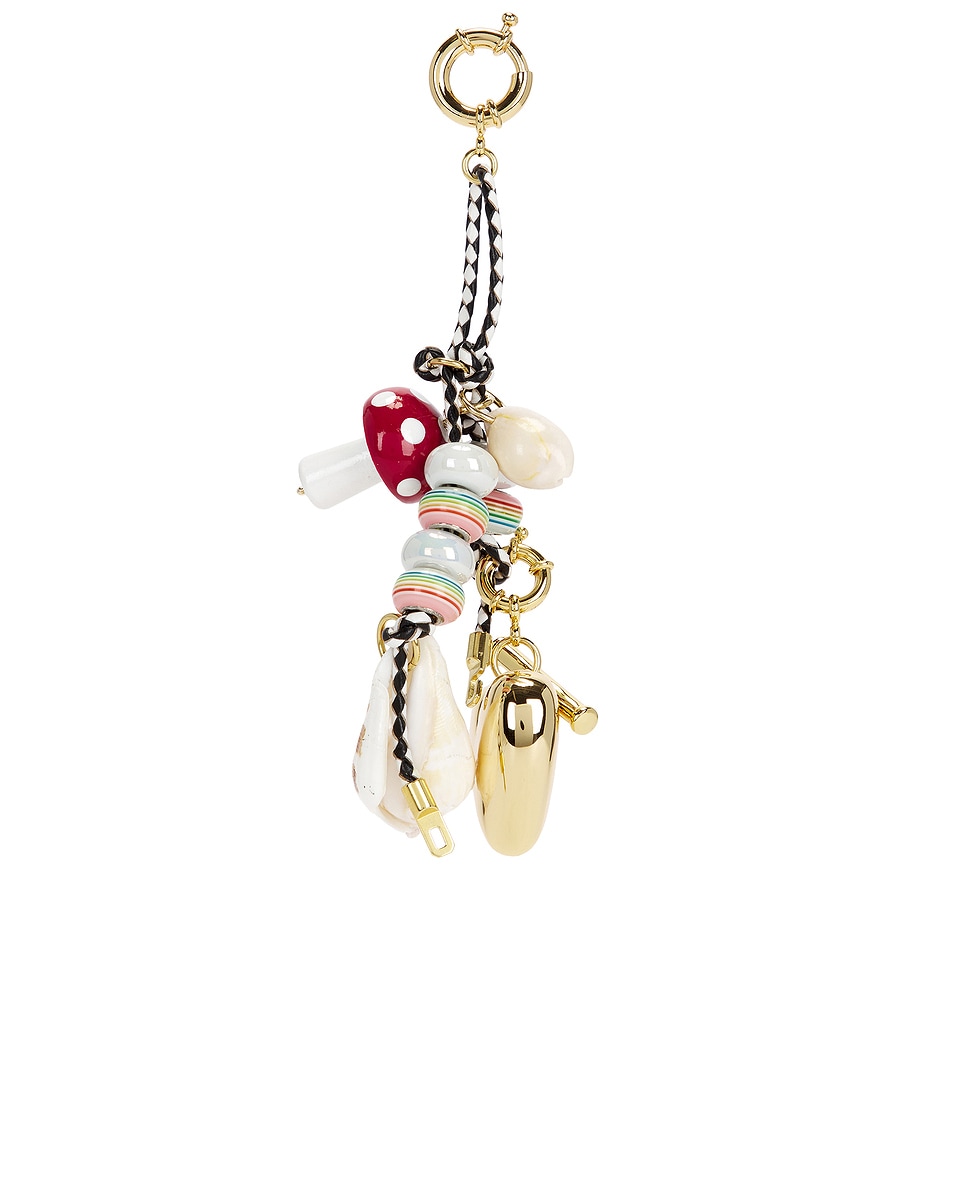 Image 1 of Timeless Pearly Charms Rope Keychain in Multico