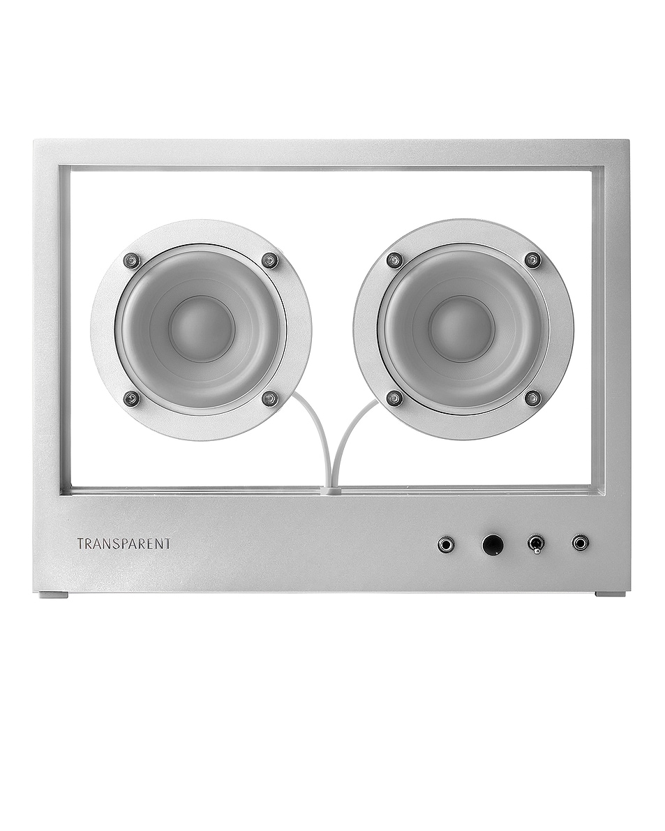 Image 1 of Transparent Small Speaker in Metal