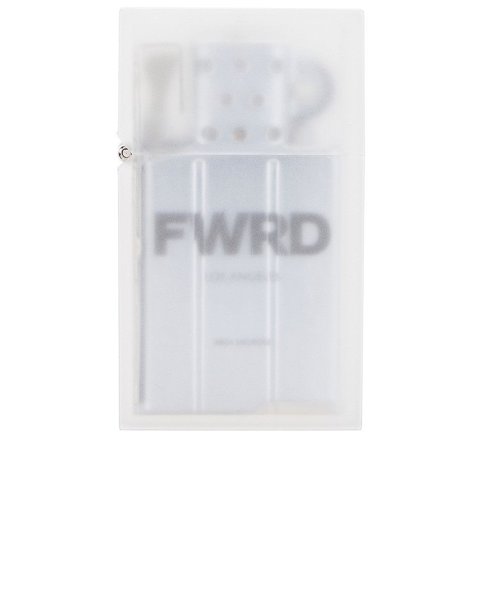 Image 1 of Tsubota Pearl x Fwrd Hard Edge Colour Lighter in Frosty White