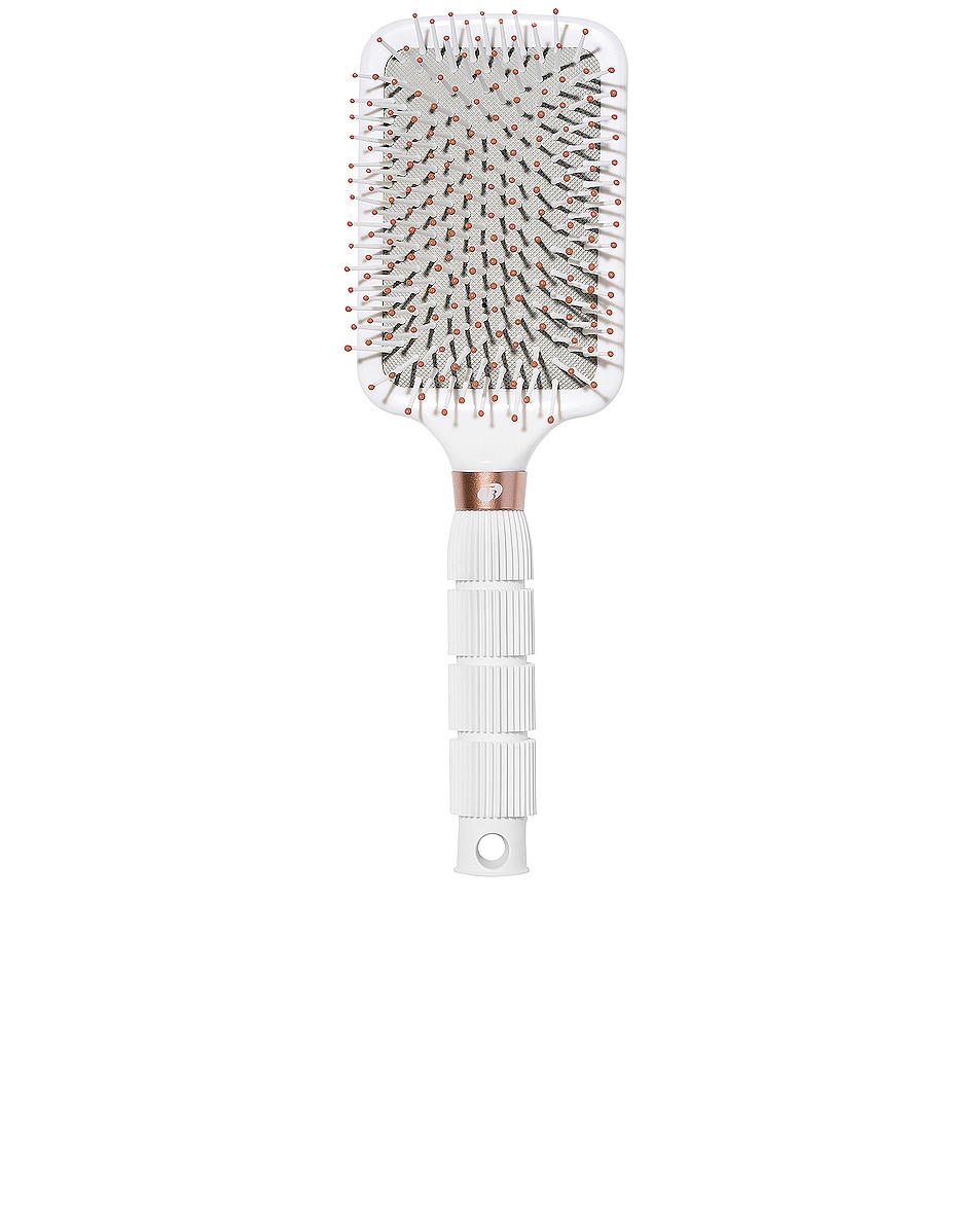 Image 1 of T3 Smooth Paddle Brush in White