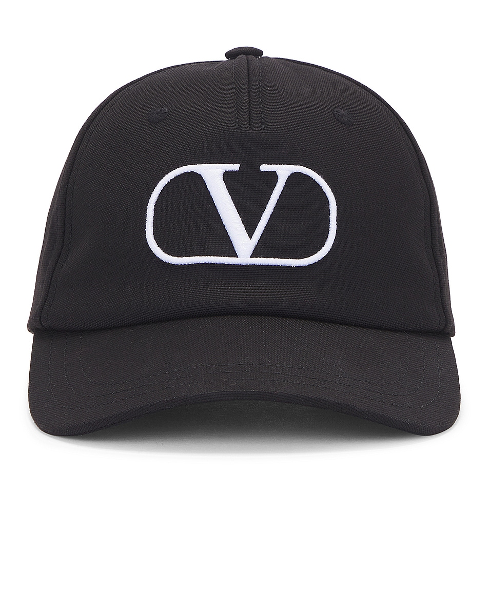 Image 1 of Valentino Garavani Baseball Hat in Black