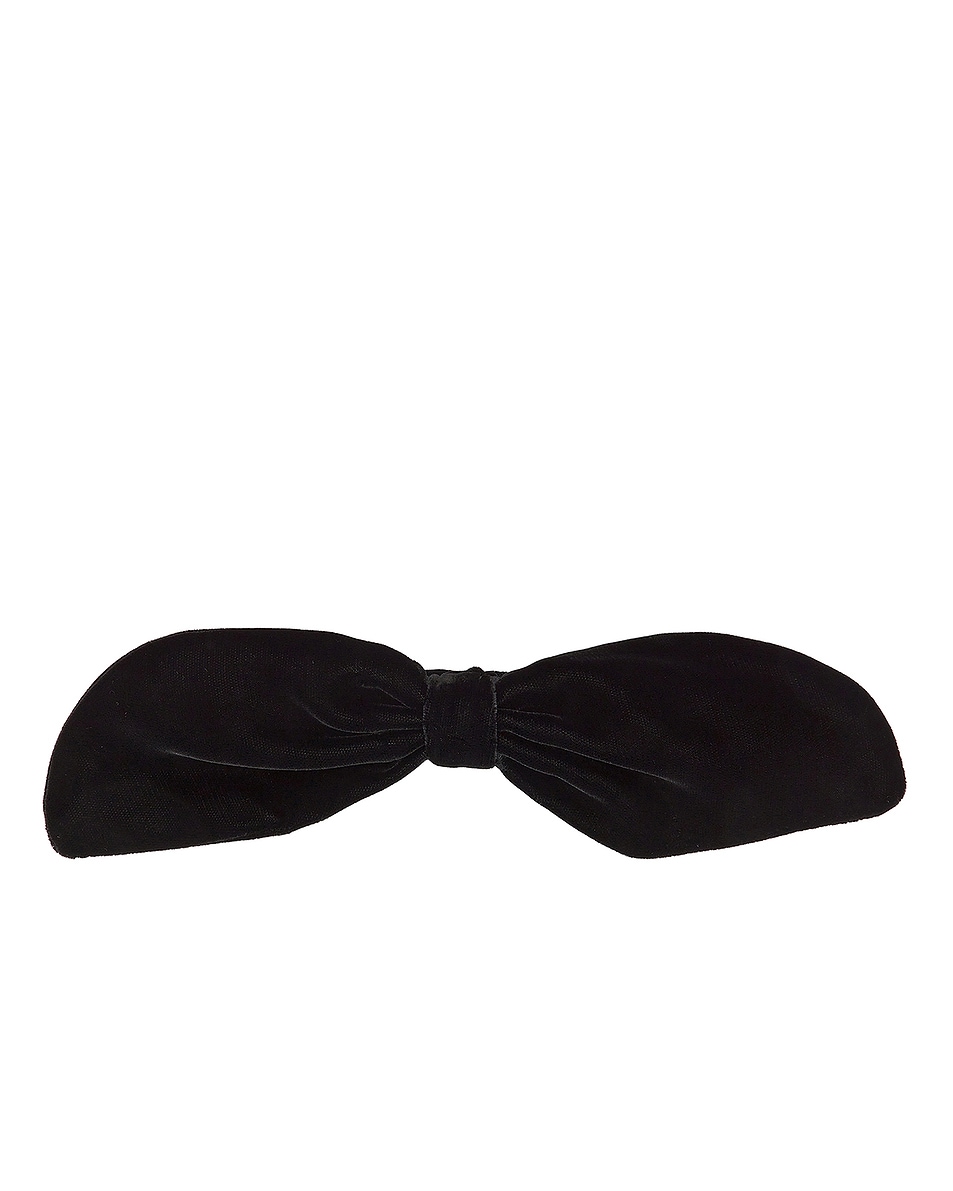 Image 1 of Valentino Garavani Bow Tie in Nero