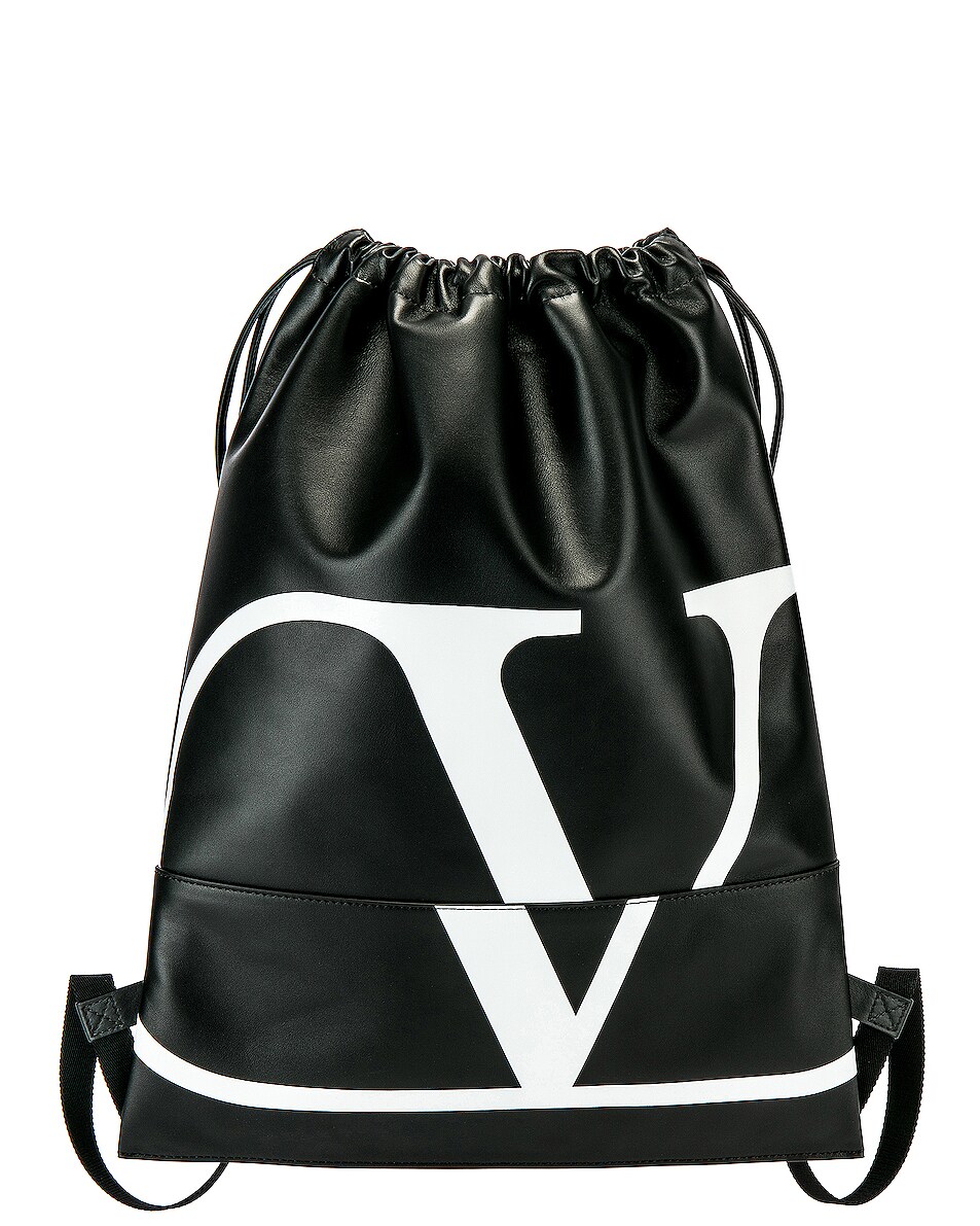 Image 1 of Valentino Garavani Backpack in Black & White