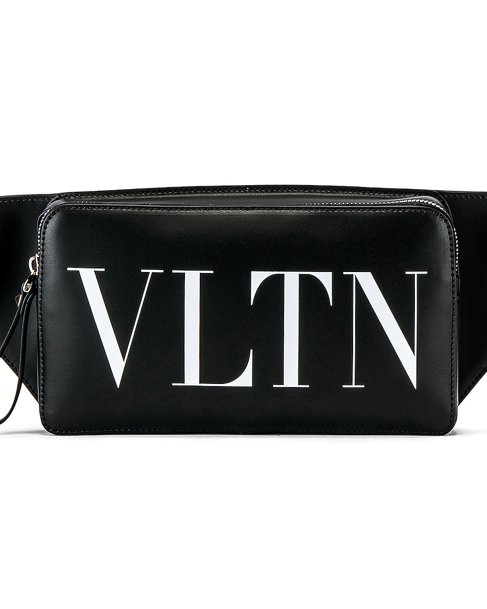 Image 1 of Valentino Garavani Waist Bag in Black & White