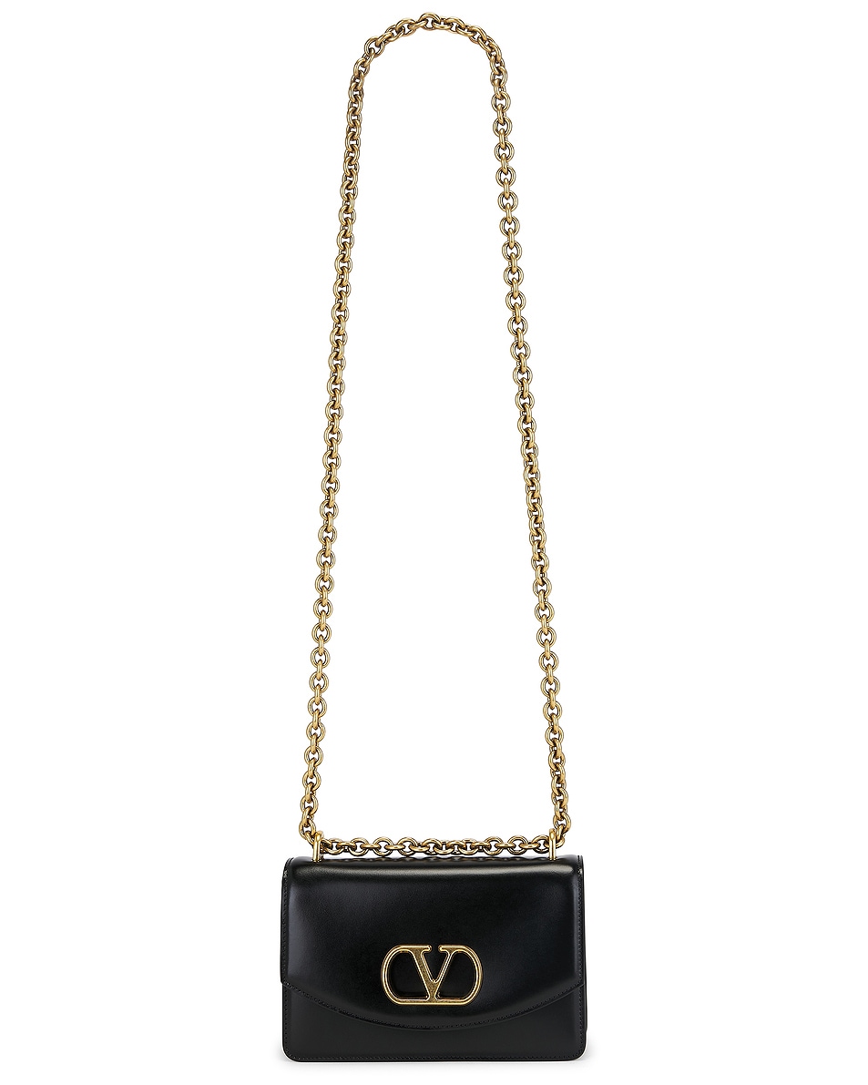 Image 1 of Valentino Garavani Small Shoulder Bag in Nero
