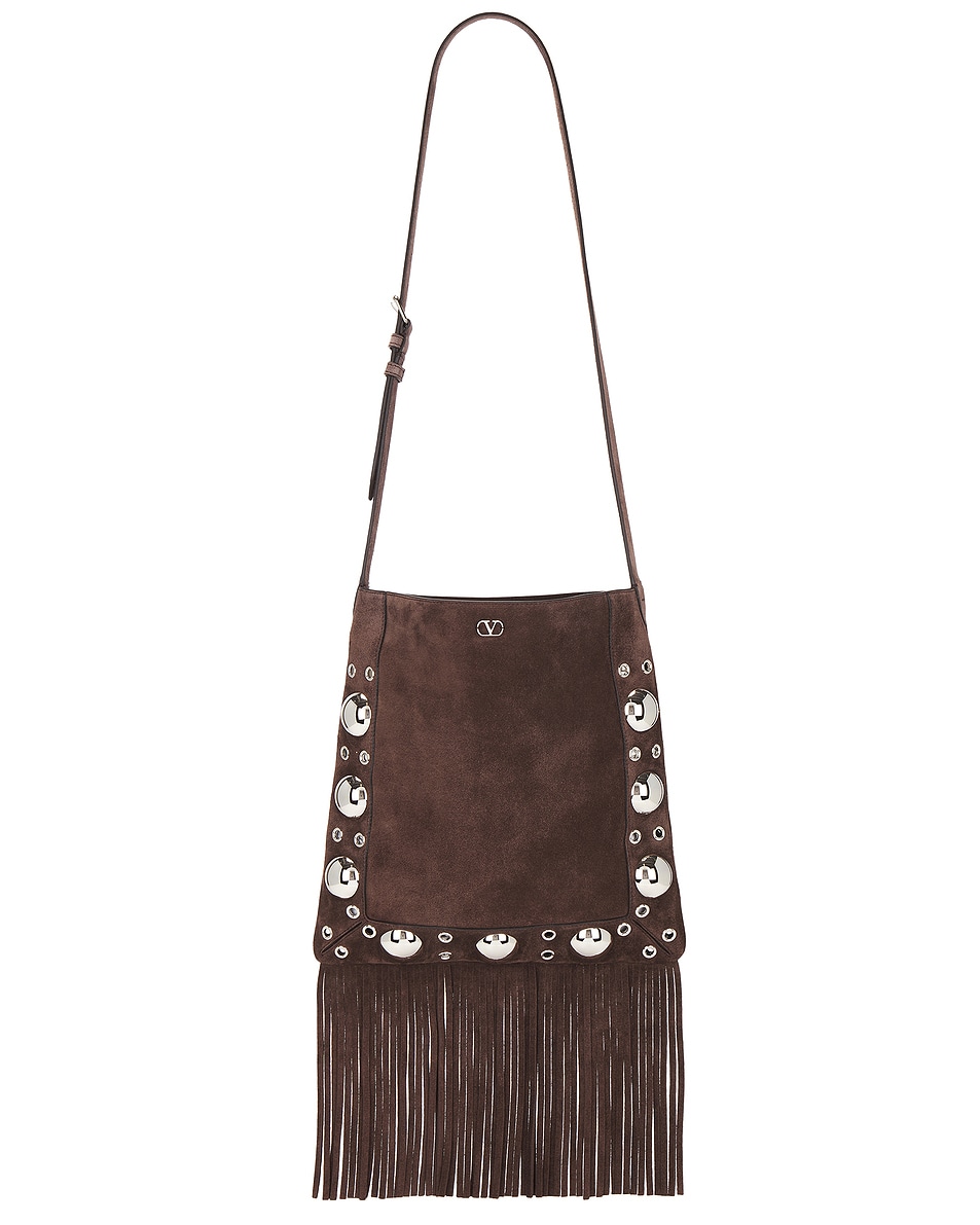 Image 1 of Valentino Garavani Nellcote Cross Body Bag in Testa Di Moro