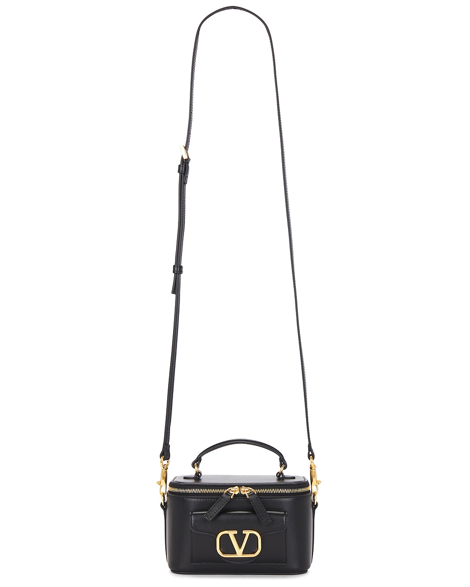 Image 1 of Valentino Garavani Loco Vanity Case in Nero