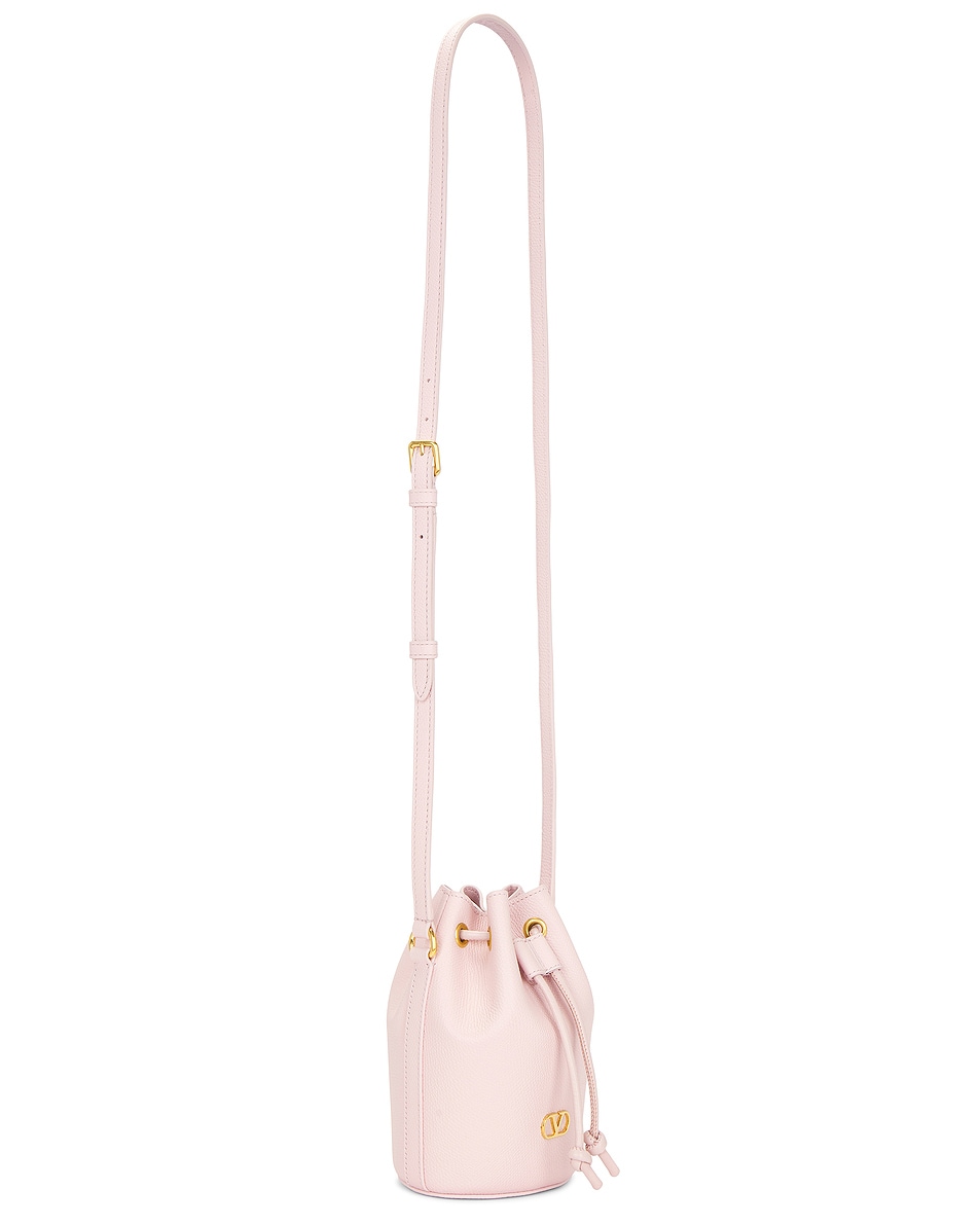 V Logo Signature Mini Drawstring Bag - Thumbnail 4