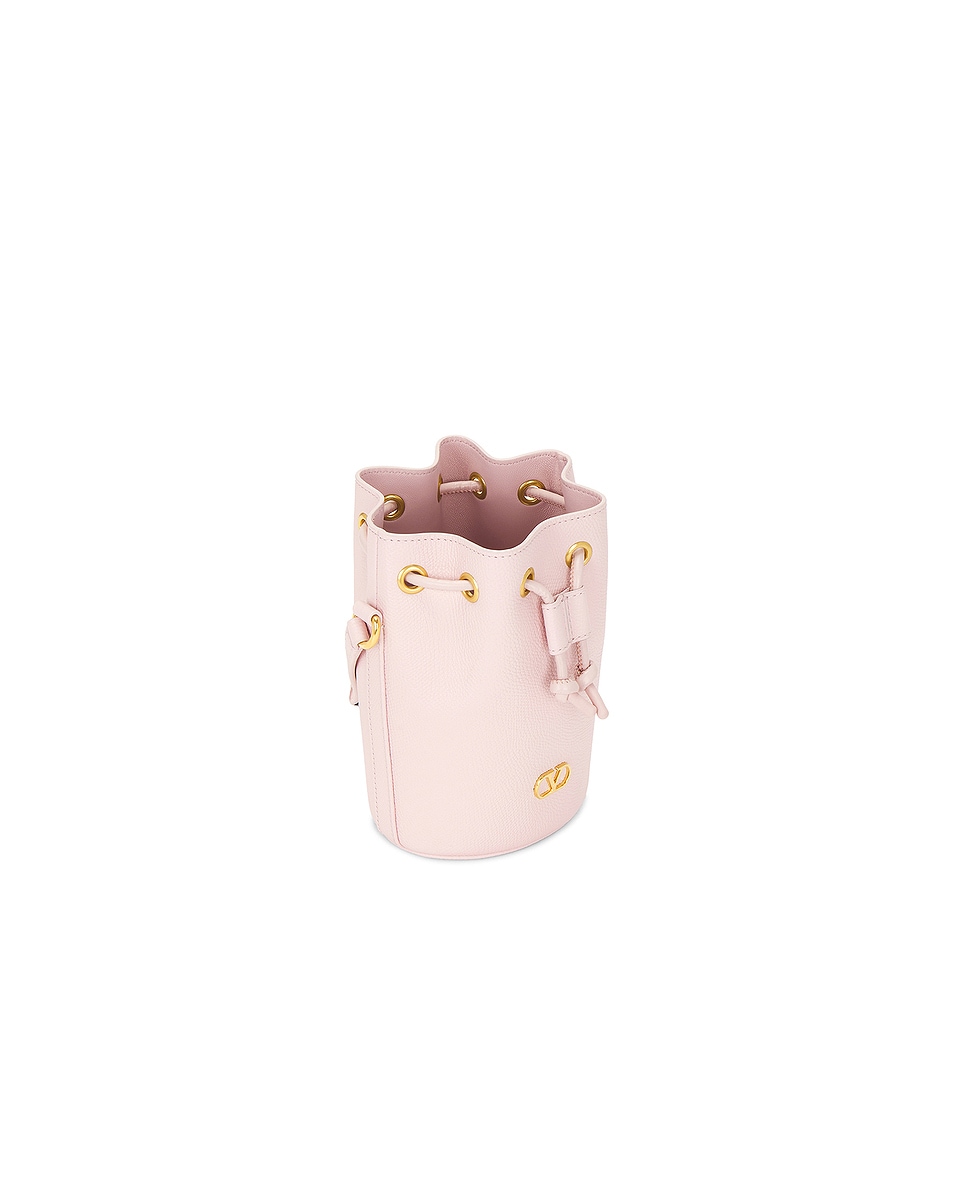 V Logo Signature Mini Drawstring Bag - Thumbnail 5