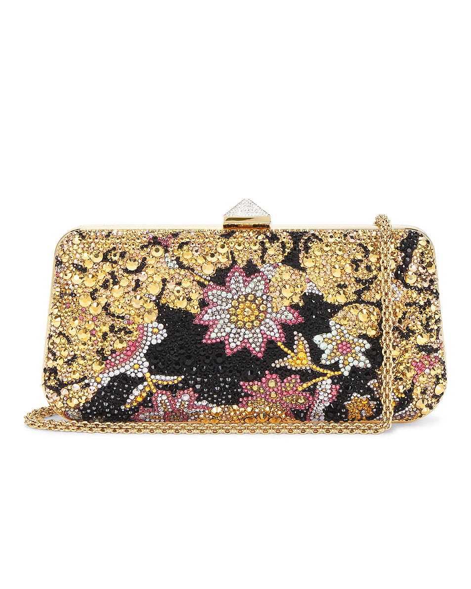 Image 1 of Valentino Garavani Carry Secrets Minaudiere Bag in Multicolor & Crystal