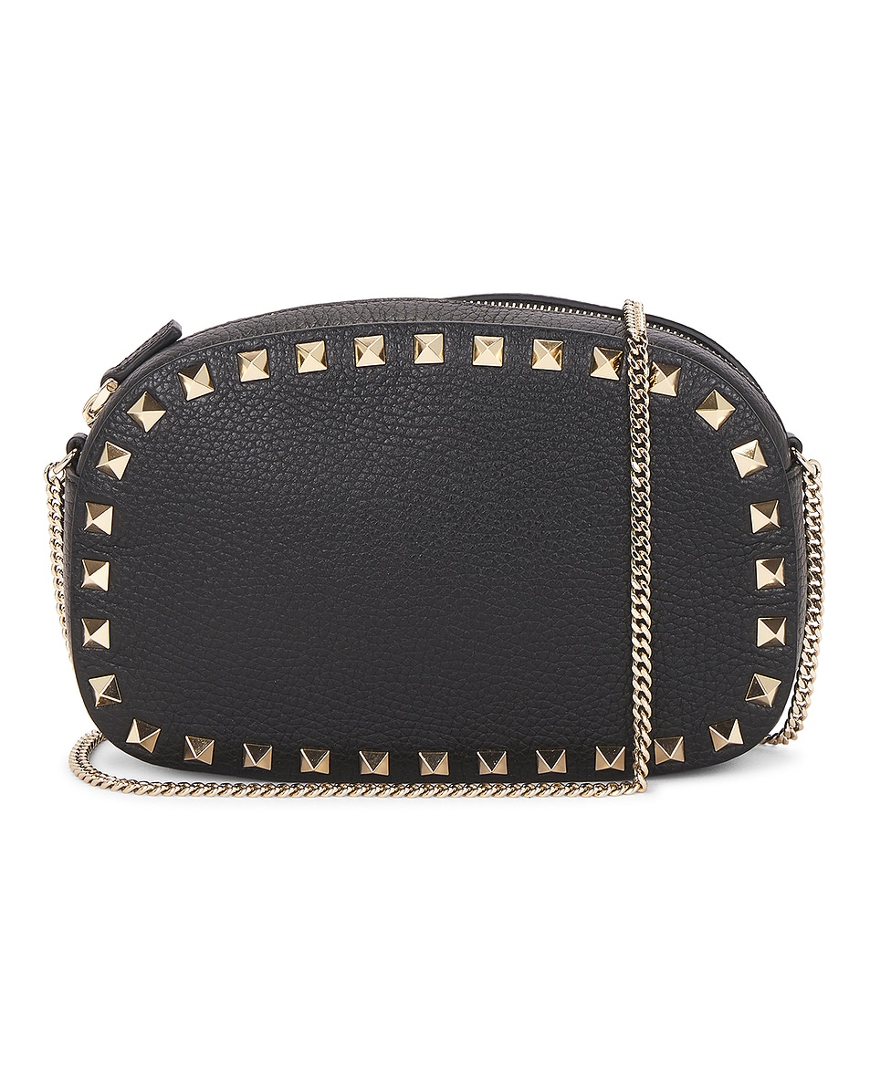 Image 1 of Valentino Garavani Rockstud Mini Bag in Nero