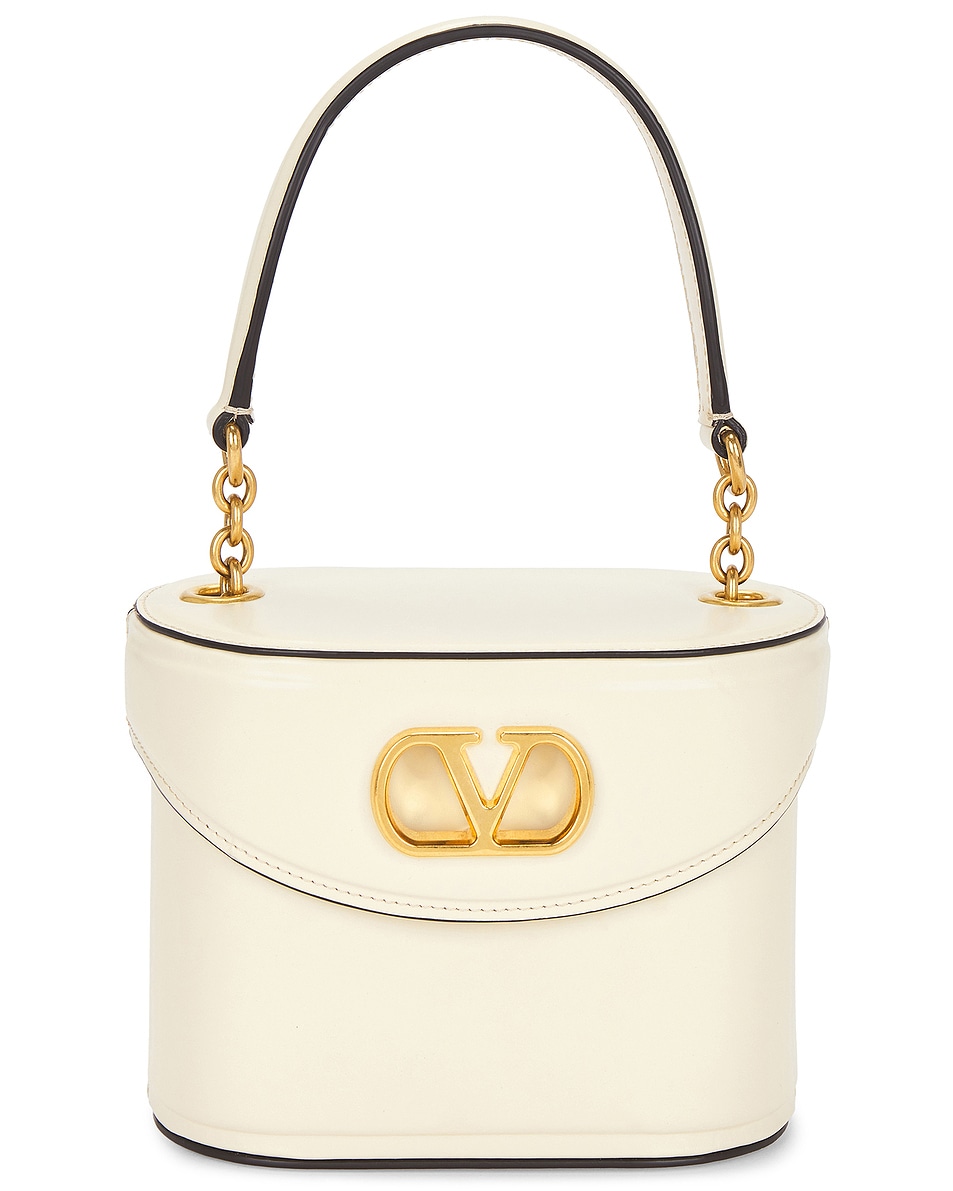 Image 1 of Valentino Garavani Vain Vanity Bag in Butter White