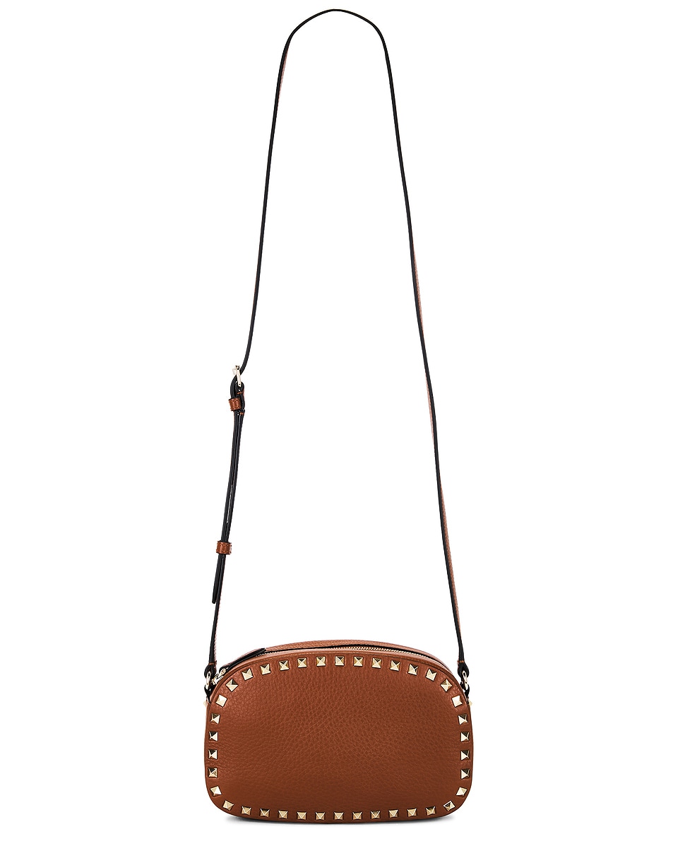 Image 1 of Valentino Garavani Rockstud Camera Case Bag in Selleria