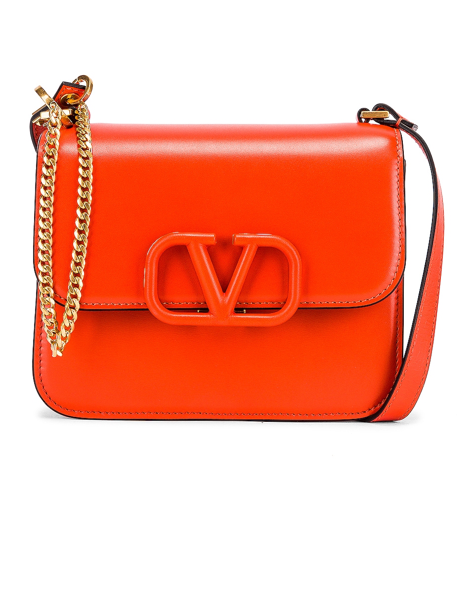 Image 1 of Valentino Garavani Small VSling Shoulder Bag in Goldfish