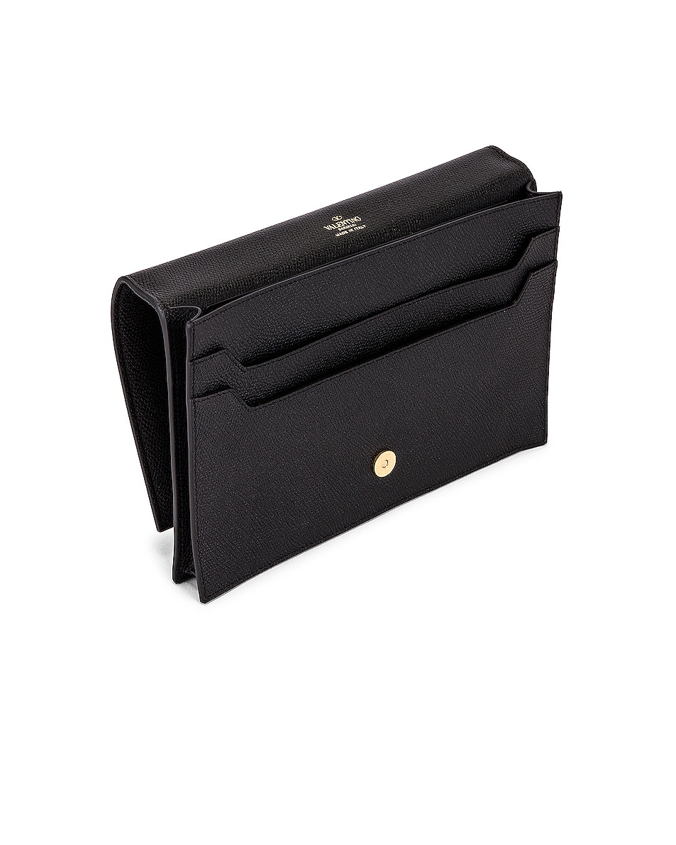 VALENTINO MEDIUM VLOGO POUCH,VENT-WY548