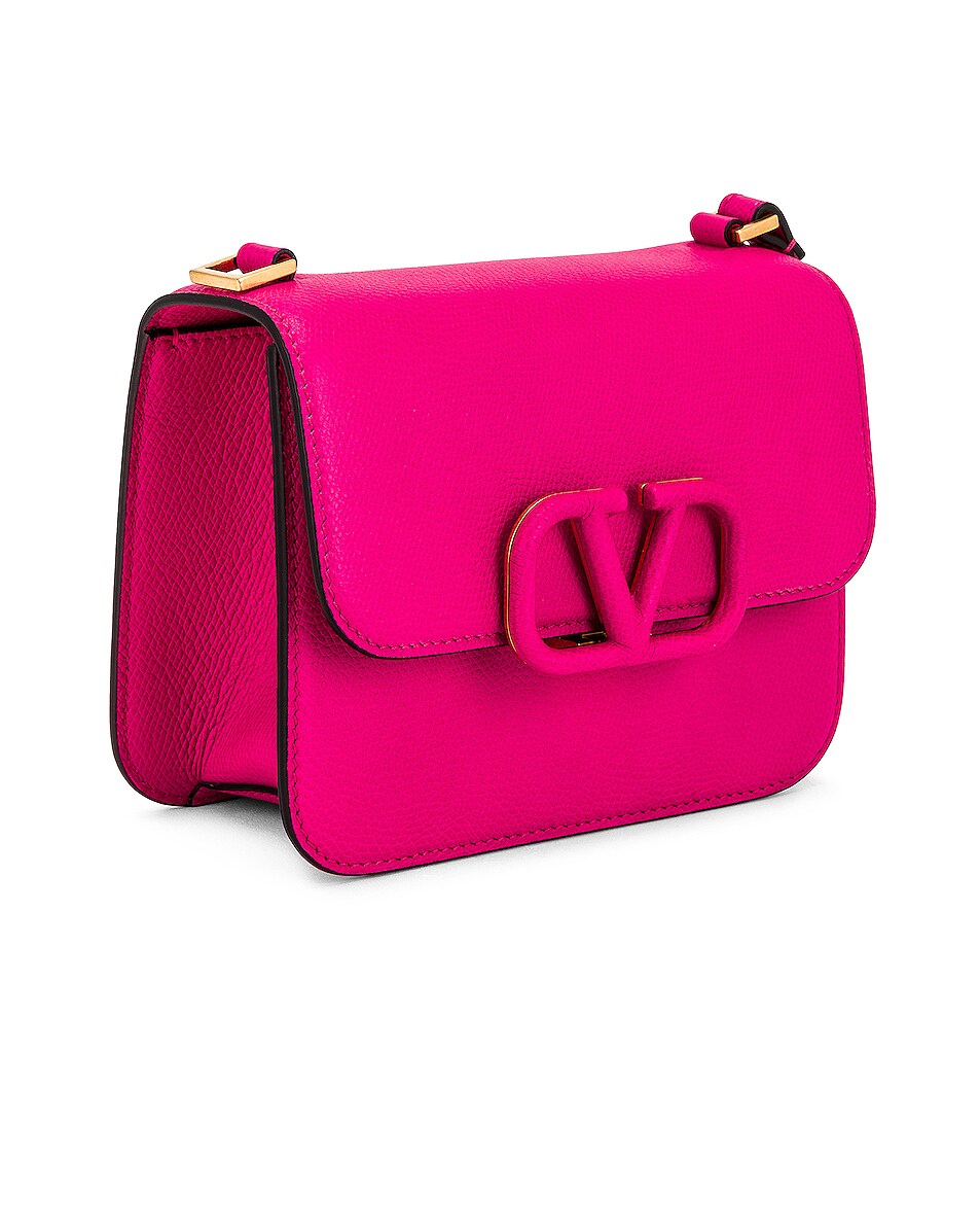Valentino Garavani Small VSling Shoulder Bag in Cyclamin Pink | FWRD