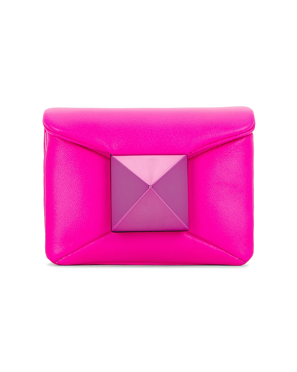 Image 1 of Valentino Garavani One Stud Micro Shoulder Bag in Pink