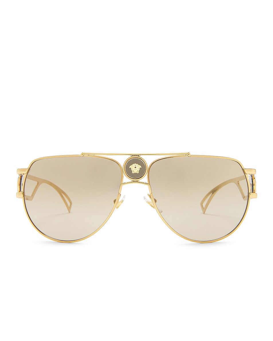 Image 1 of VERSACE Sunglasses in Gold
