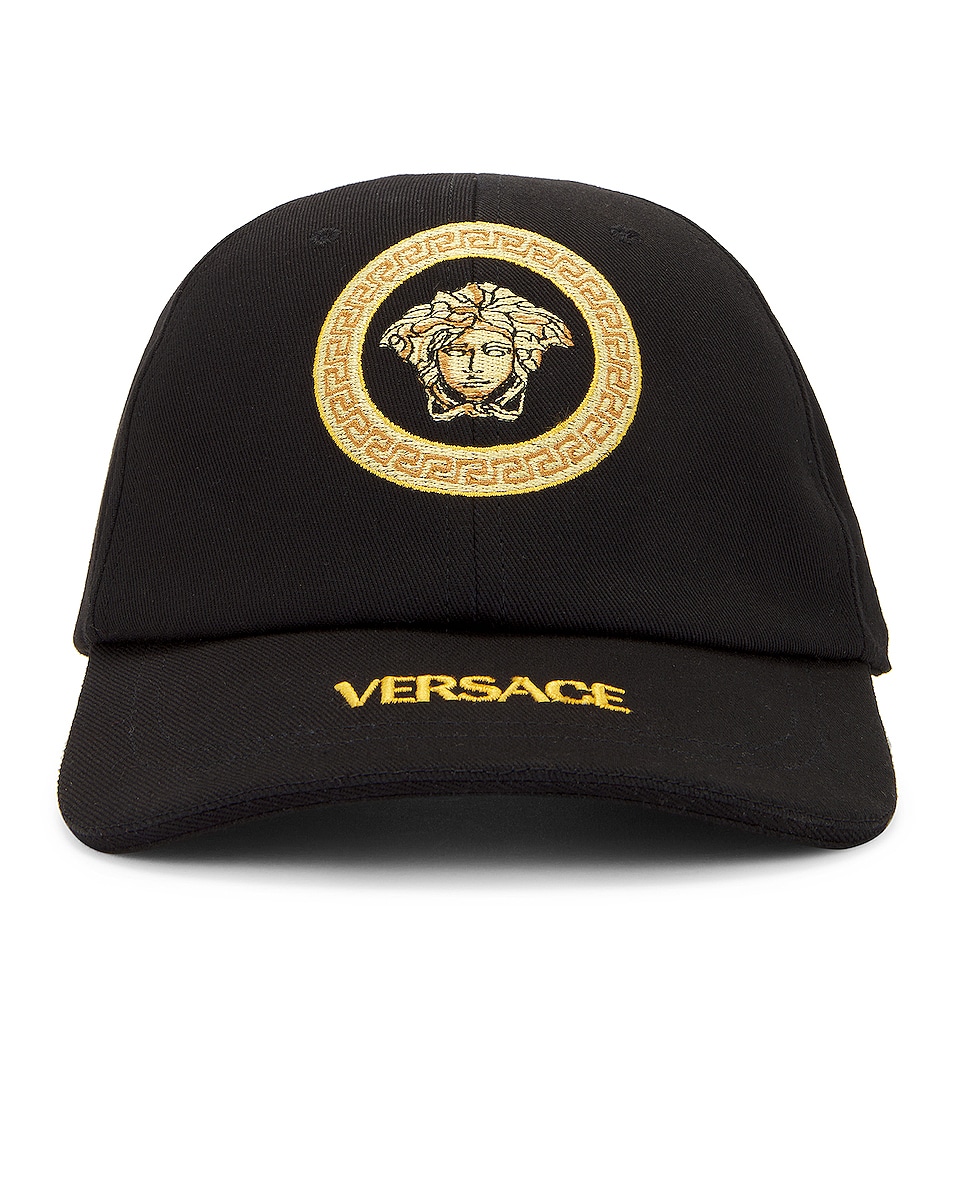 Image 1 of VERSACE Hat in Nero